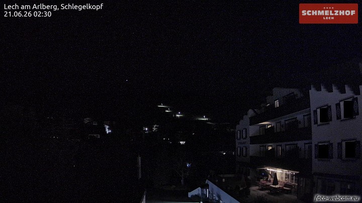 Archiv Foto Webcam Lech: Hotel Schmelzhof