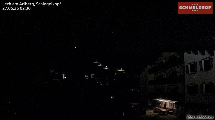 Archived image Webcam Hotel Schmelzhof (Lech)