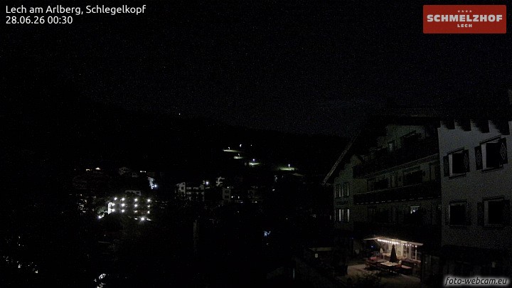 Archiv Foto Webcam Lech: Hotel Schmelzhof