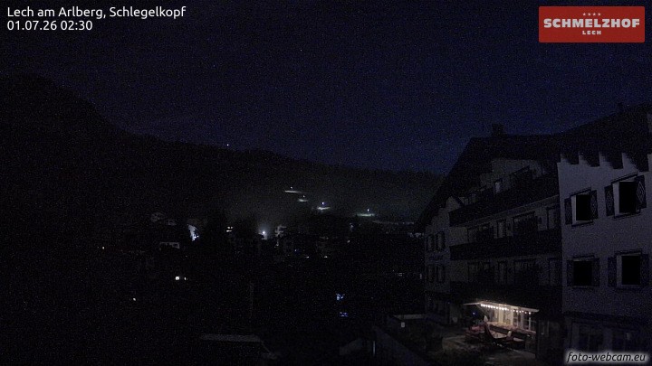 Archiv Foto Webcam Lech: Hotel Schmelzhof
