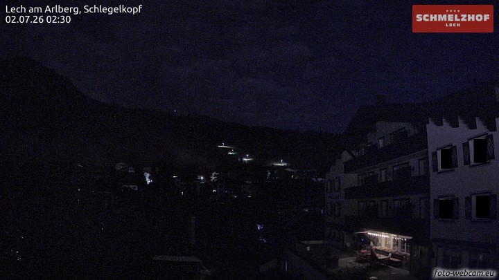 Archived image Webcam Hotel Schmelzhof (Lech)