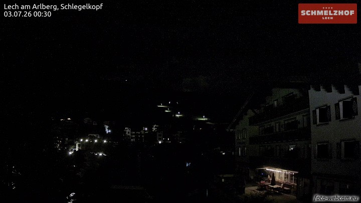 Archiv Foto Webcam Lech: Hotel Schmelzhof