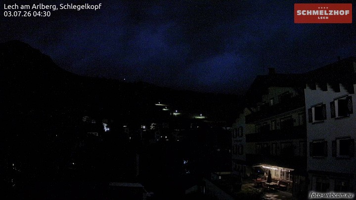 Archiv Foto Webcam Lech: Hotel Schmelzhof