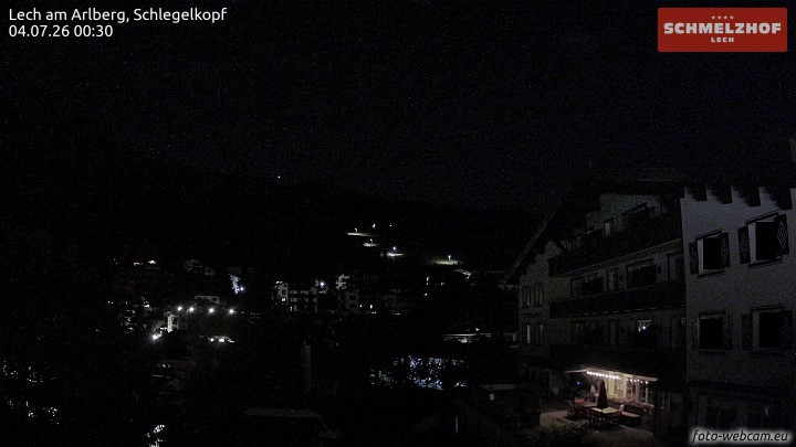 Archiv Foto Webcam Lech: Hotel Schmelzhof
