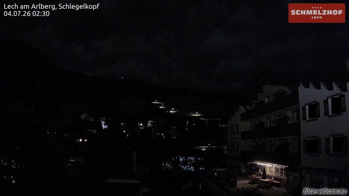 Archiv Foto Webcam Lech: Hotel Schmelzhof