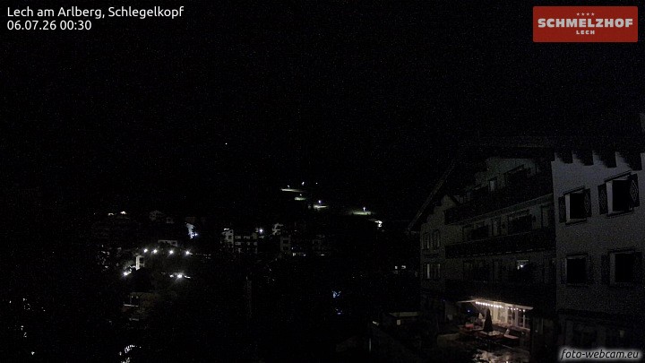 Archiv Foto Webcam Lech: Hotel Schmelzhof