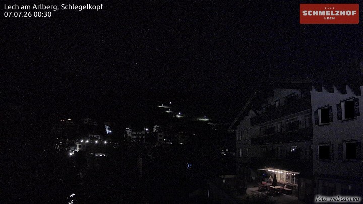 Archiv Foto Webcam Lech: Hotel Schmelzhof