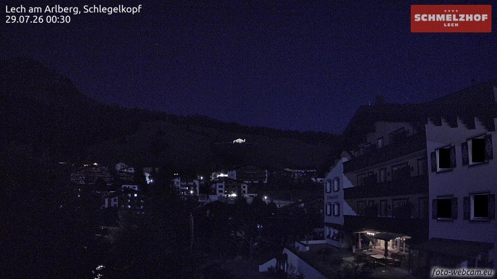 Archiv Foto Webcam Lech: Hotel Schmelzhof
