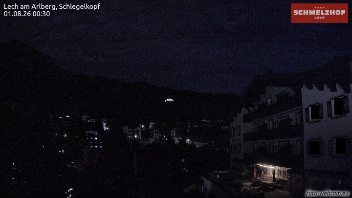 Archiv Foto Webcam Lech: Hotel Schmelzhof
