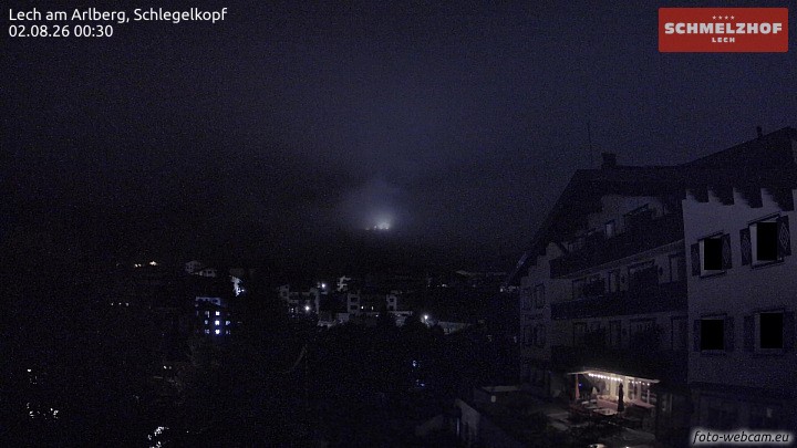 Archiv Foto Webcam Lech: Hotel Schmelzhof