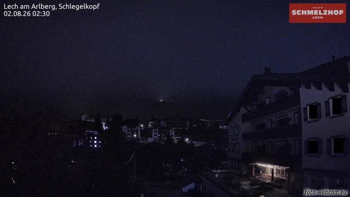 Archiv Foto Webcam Lech: Hotel Schmelzhof