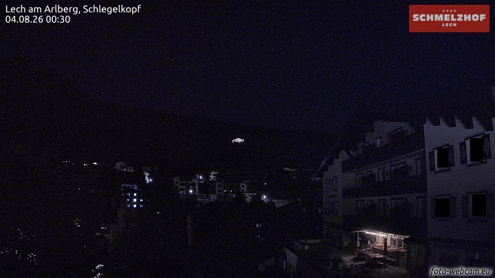 Archiv Foto Webcam Lech: Hotel Schmelzhof