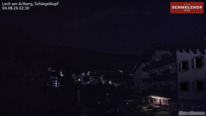 Archiv Foto Webcam Lech: Hotel Schmelzhof