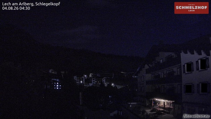 Archiv Foto Webcam Lech: Hotel Schmelzhof
