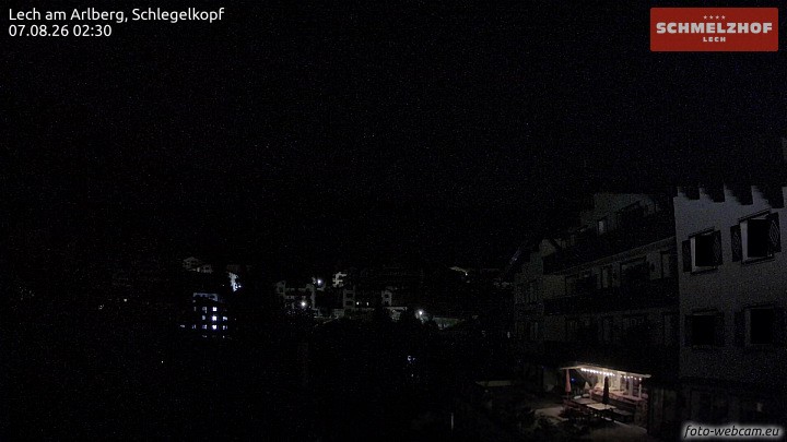 Archived image Webcam Hotel Schmelzhof (Lech)