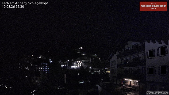 Archiv Foto Webcam Lech: Hotel Schmelzhof