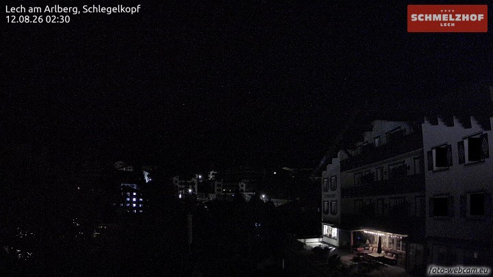 Archiv Foto Webcam Lech: Hotel Schmelzhof