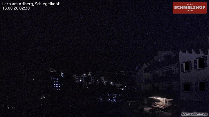 Archiv Foto Webcam Lech: Hotel Schmelzhof