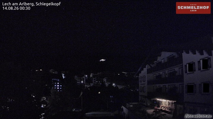 Archived image Webcam Hotel Schmelzhof (Lech)