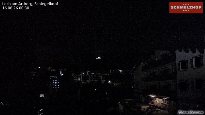Archived image Webcam Hotel Schmelzhof (Lech)