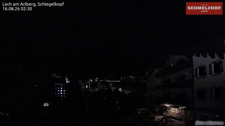 Archived image Webcam Hotel Schmelzhof (Lech)