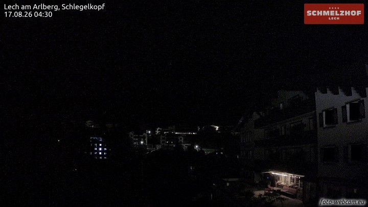 Archiv Foto Webcam Lech: Hotel Schmelzhof