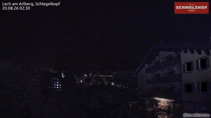 Archived image Webcam Hotel Schmelzhof (Lech)