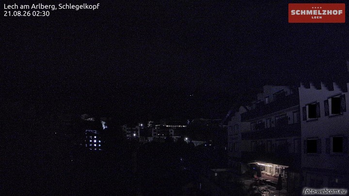 Archived image Webcam Hotel Schmelzhof (Lech)