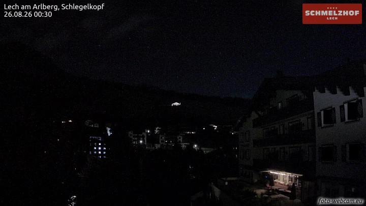 Archiv Foto Webcam Lech: Hotel Schmelzhof