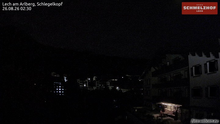 Archiv Foto Webcam Lech: Hotel Schmelzhof