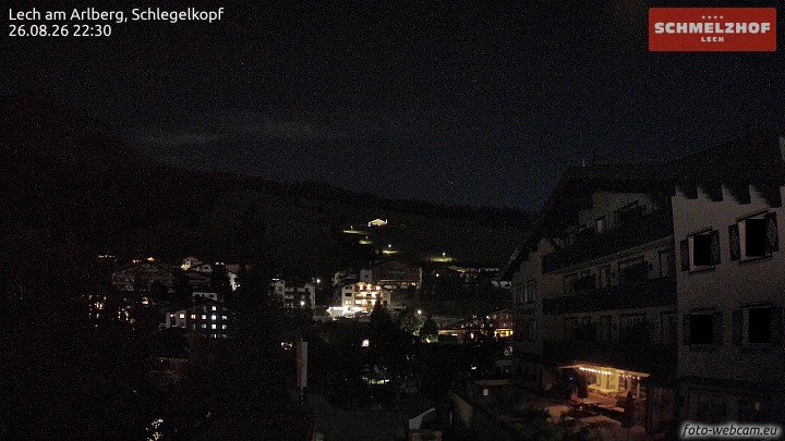 Archiv Foto Webcam Lech: Hotel Schmelzhof