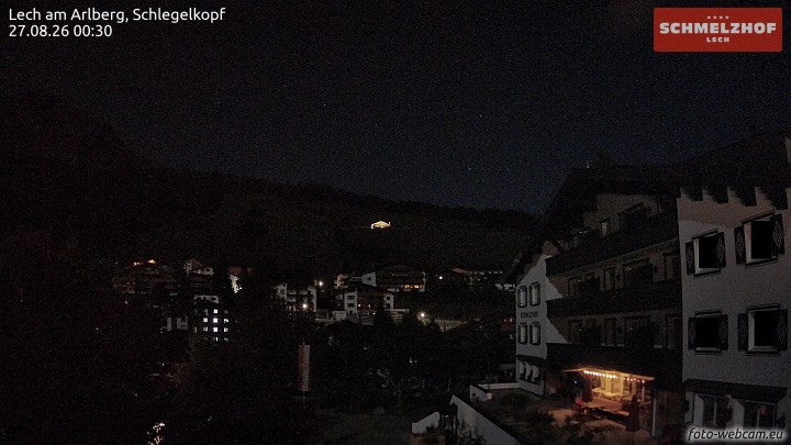 Archiv Foto Webcam Lech: Hotel Schmelzhof