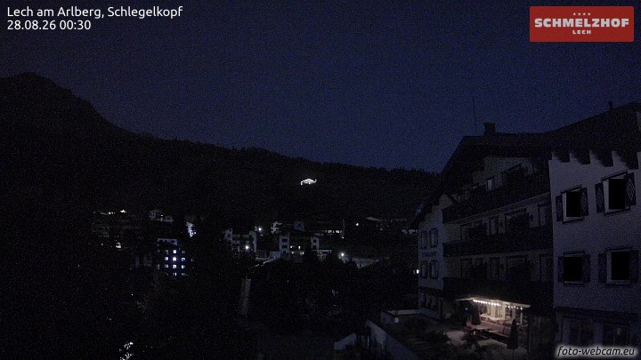Archiv Foto Webcam Lech: Hotel Schmelzhof
