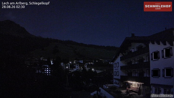 Archiv Foto Webcam Lech: Hotel Schmelzhof