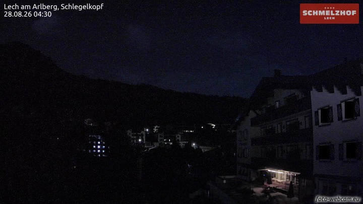 Archiv Foto Webcam Lech: Hotel Schmelzhof