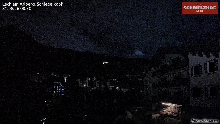 Archiv Foto Webcam Lech: Hotel Schmelzhof
