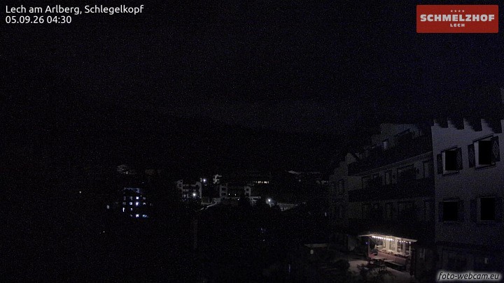Archiv Foto Webcam Lech: Hotel Schmelzhof
