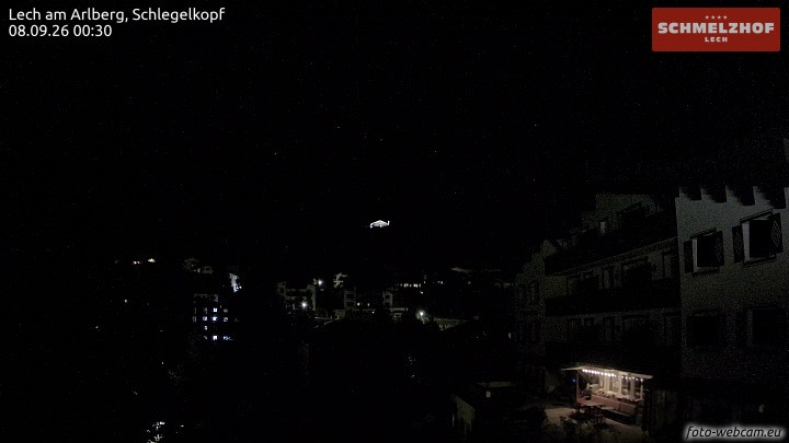 Archiv Foto Webcam Lech: Hotel Schmelzhof