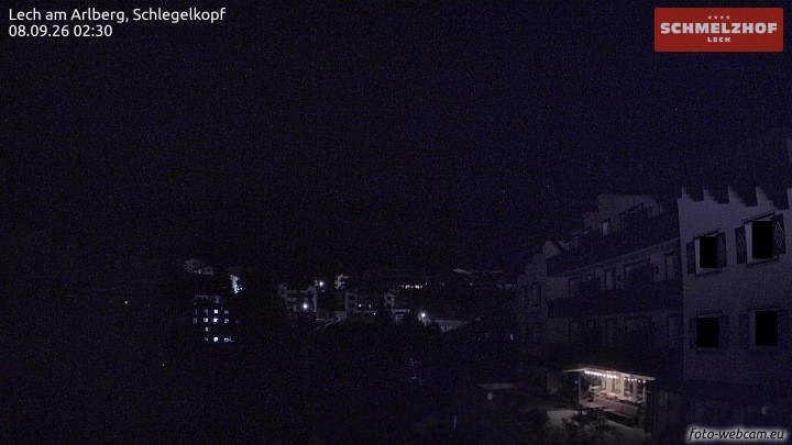 Archiv Foto Webcam Lech: Hotel Schmelzhof