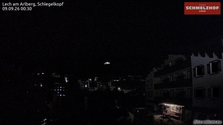 Archived image Webcam Hotel Schmelzhof (Lech)