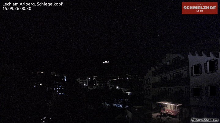 Archiv Foto Webcam Lech: Hotel Schmelzhof