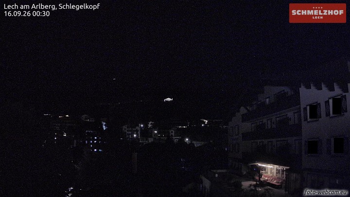 Archiv Foto Webcam Lech: Hotel Schmelzhof