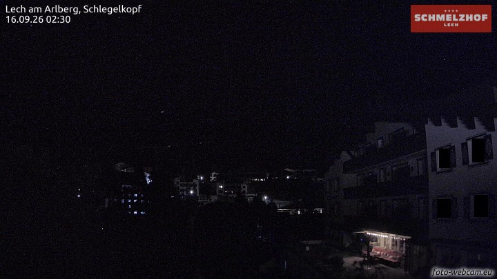 Archiv Foto Webcam Lech: Hotel Schmelzhof