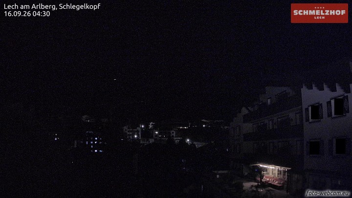Archiv Foto Webcam Lech: Hotel Schmelzhof