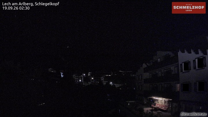 Archiv Foto Webcam Lech: Hotel Schmelzhof