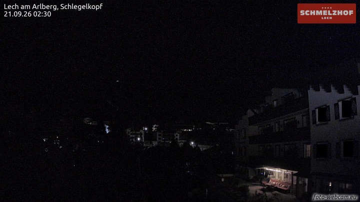 Archived image Webcam Hotel Schmelzhof (Lech)