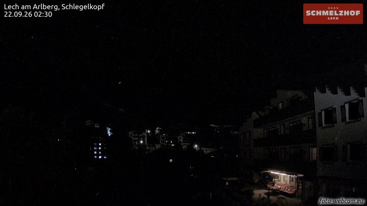 Archiv Foto Webcam Lech: Hotel Schmelzhof