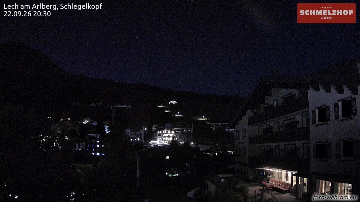 Archiv Foto Webcam Lech: Hotel Schmelzhof