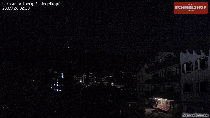 Archived image Webcam Hotel Schmelzhof (Lech)
