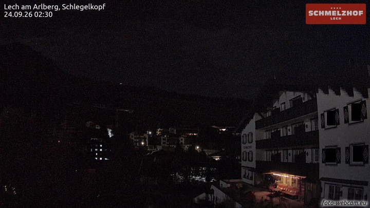 Archiv Foto Webcam Lech: Hotel Schmelzhof